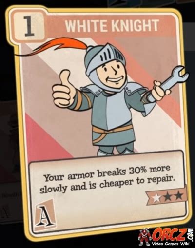 fallout 76 white knight|More.